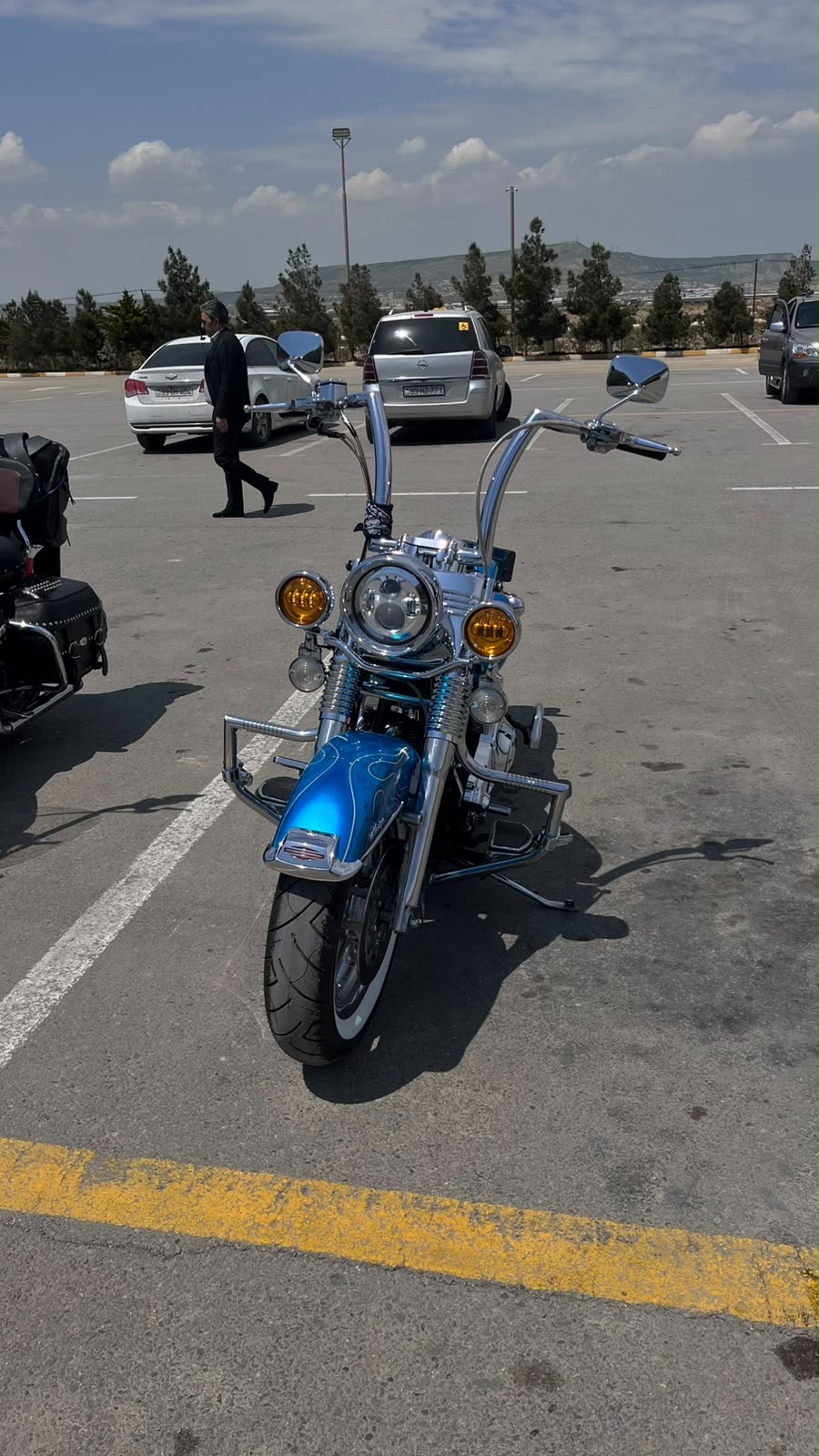 Harley Davidson FLSTC Heritage Softail Classic — Bakı (4)