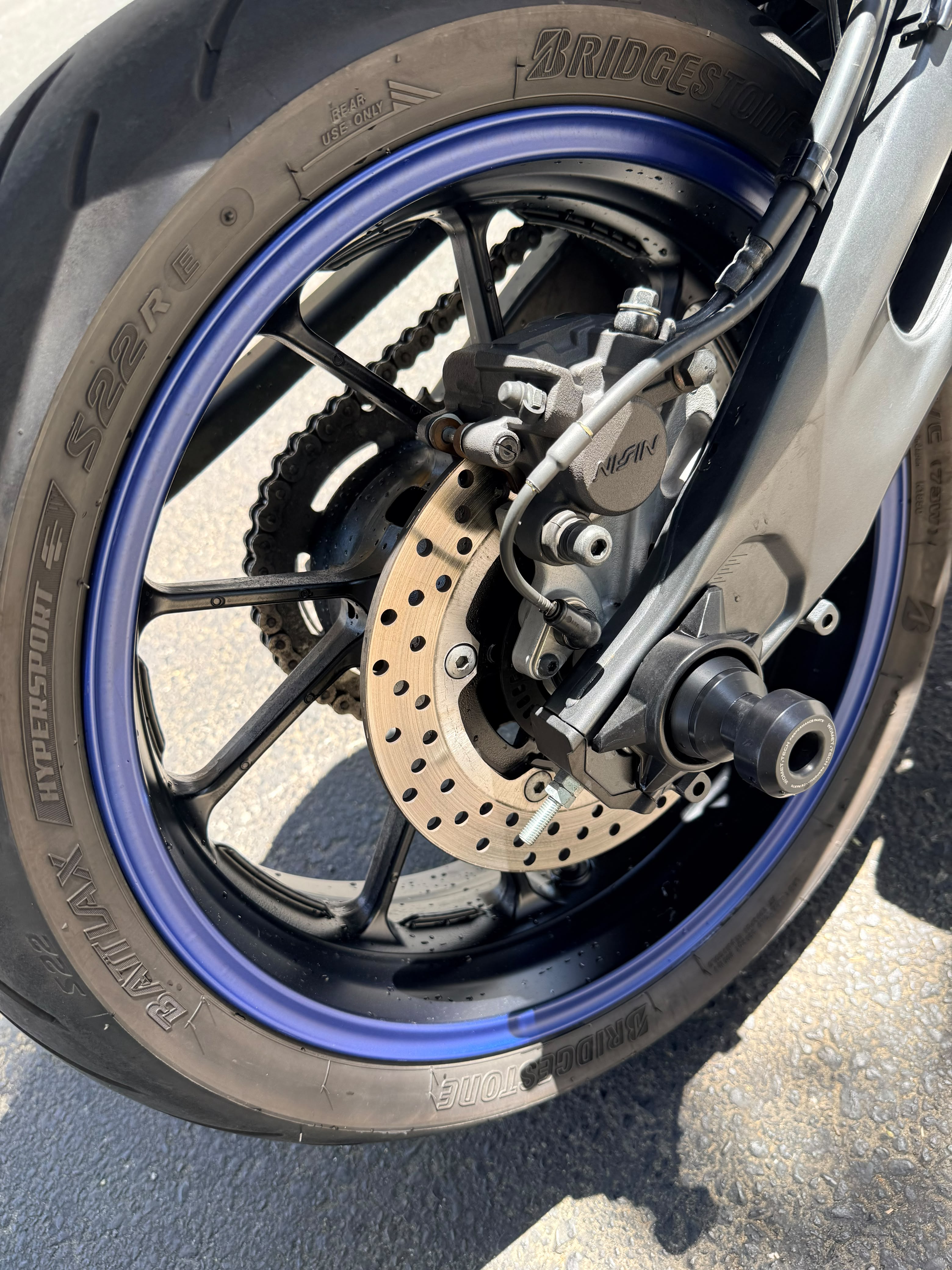 Yamaha YZF-R7 — Bakı (4)