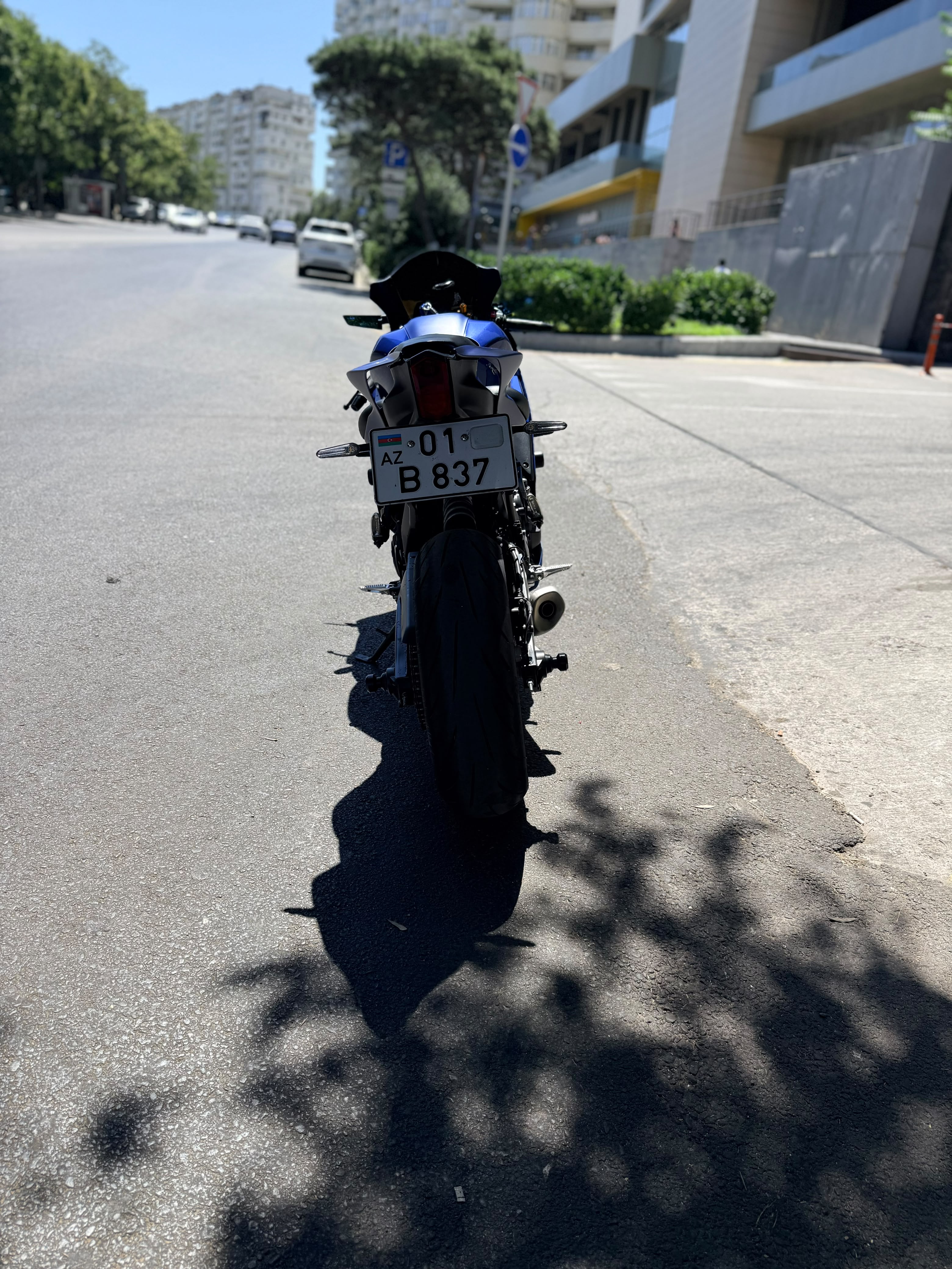Yamaha YZF-R7 — Bakı (7)