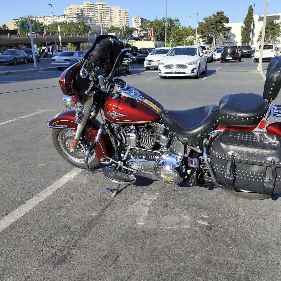 Harley Davidson FLSTC — Azərbaycan (2)