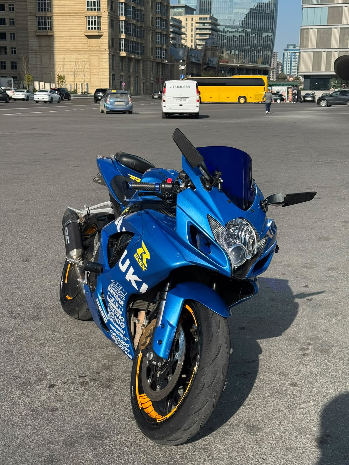 Suzuki GSX-R 750 — Bakı (3)