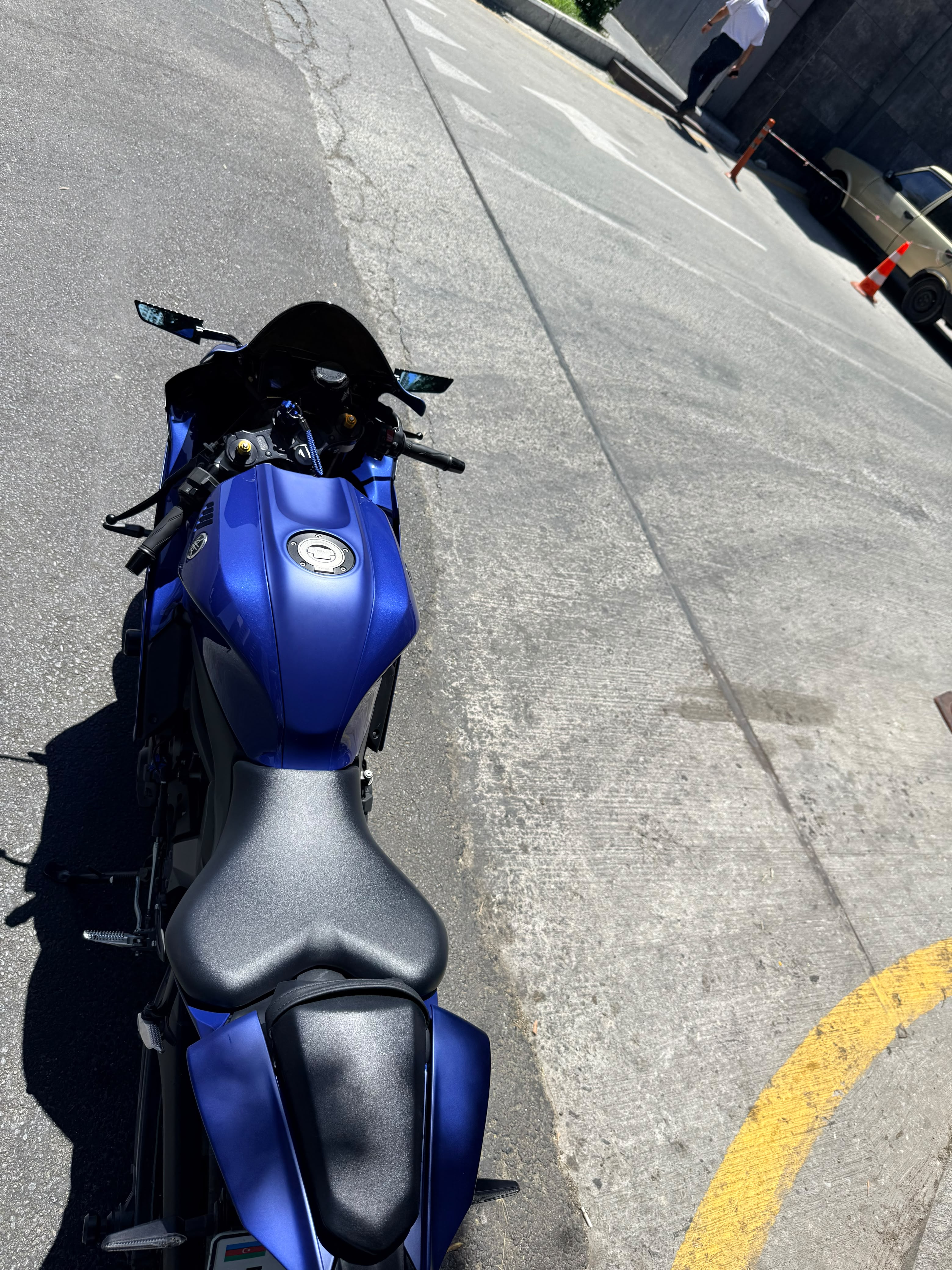 Yamaha YZF-R7 — Bakı (6)