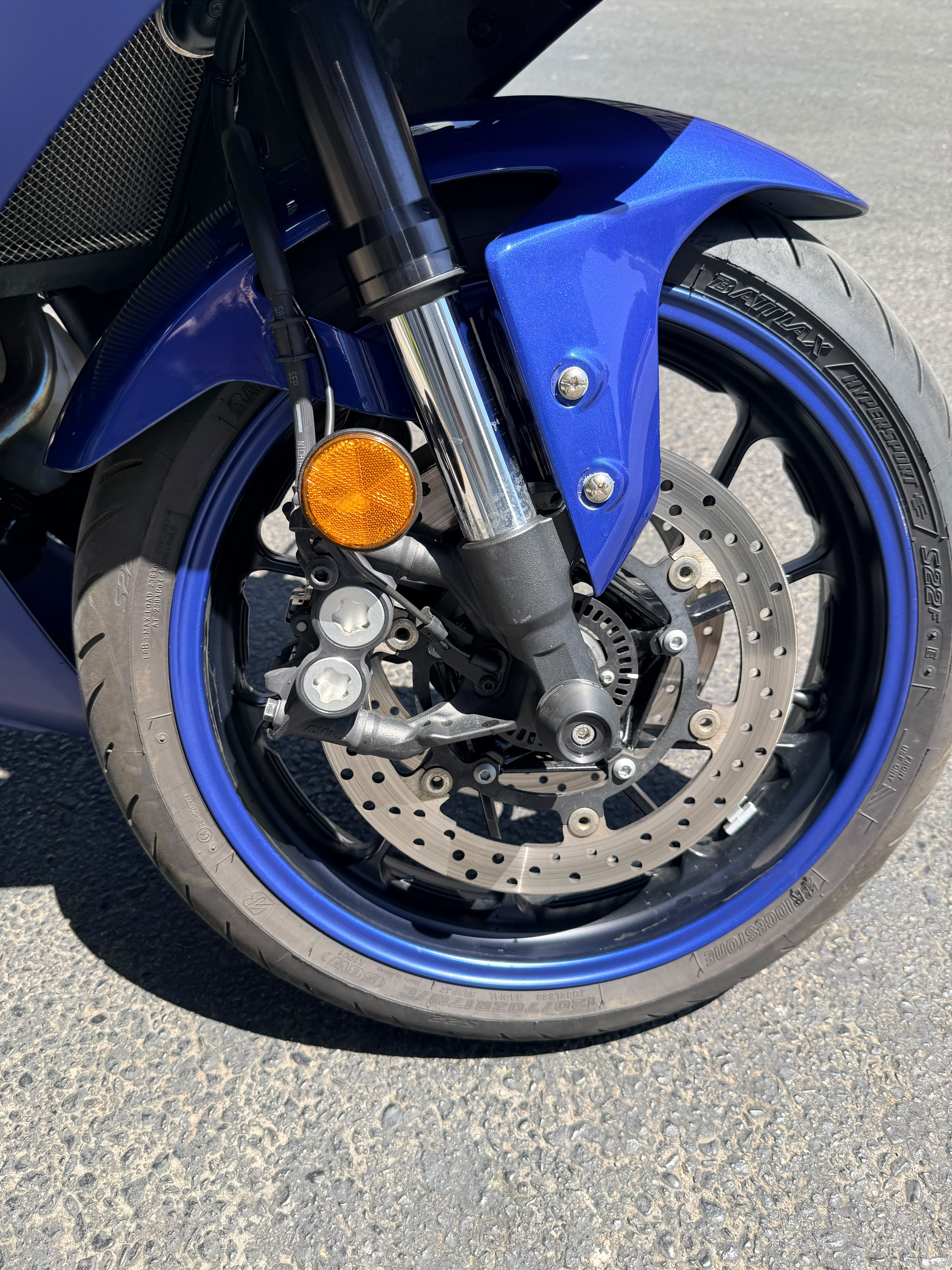 Yamaha YZF-R7 — Bakı (5)