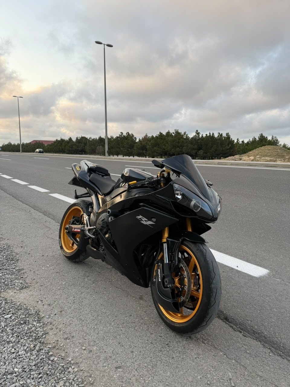 Yamaha YZF-R1 — Bakı (3)