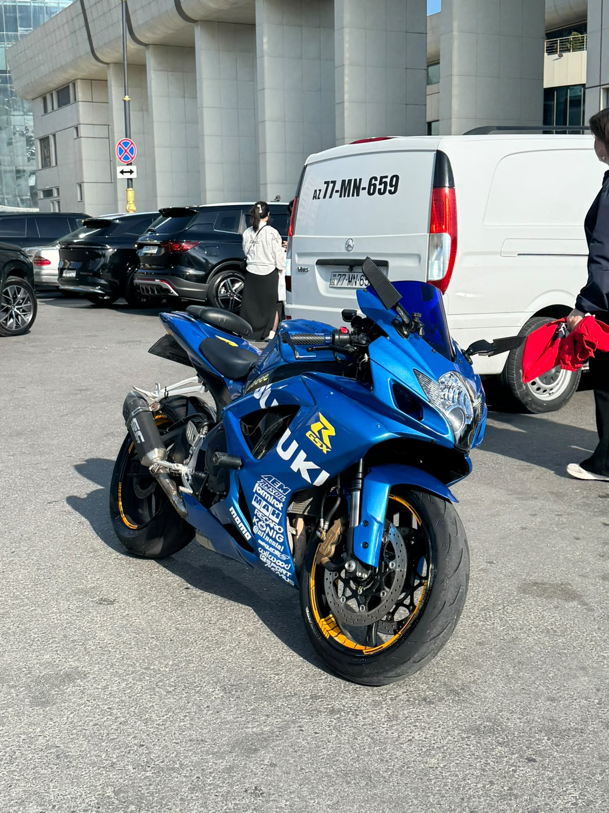 Suzuki GSX-R 750 — Bakı (2)