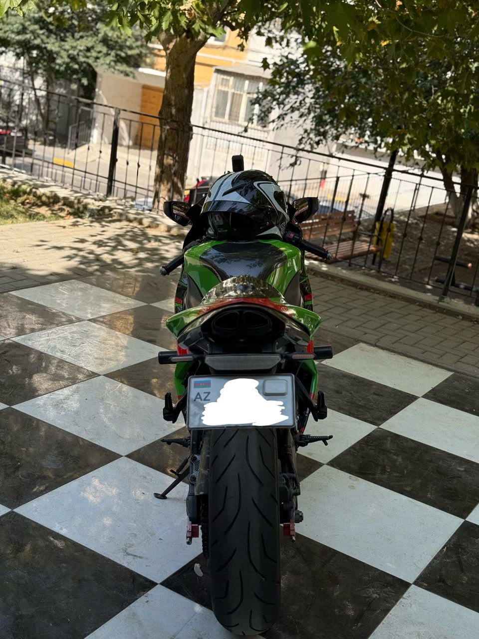 Kawasaki ZX-6R — Bakı (3)