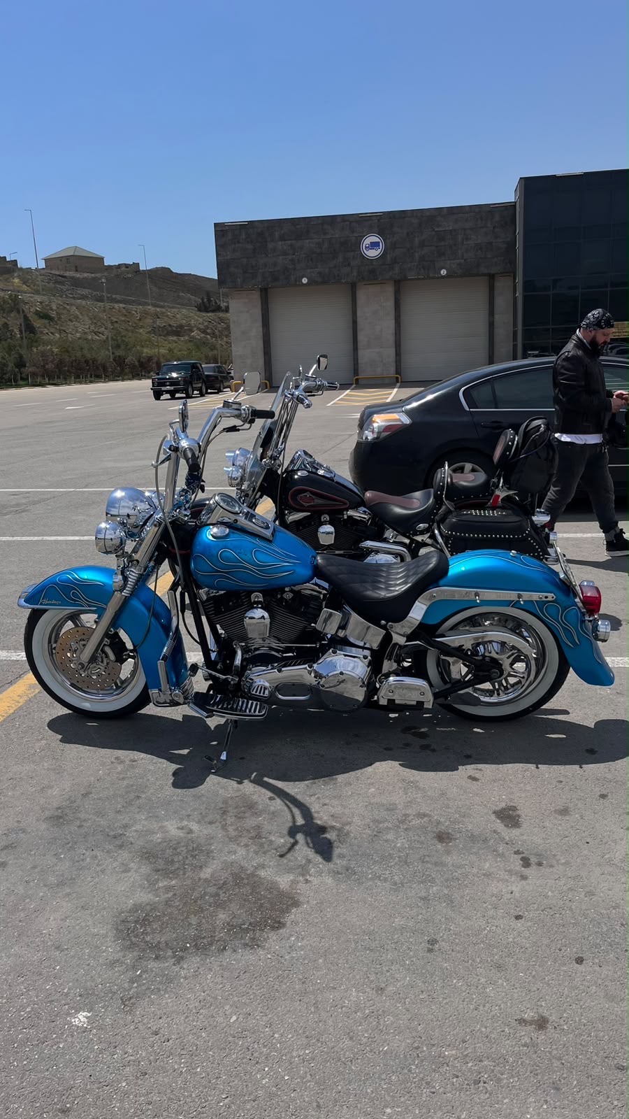 Harley Davidson FLSTC Heritage Softail Classic — Bakı (3)