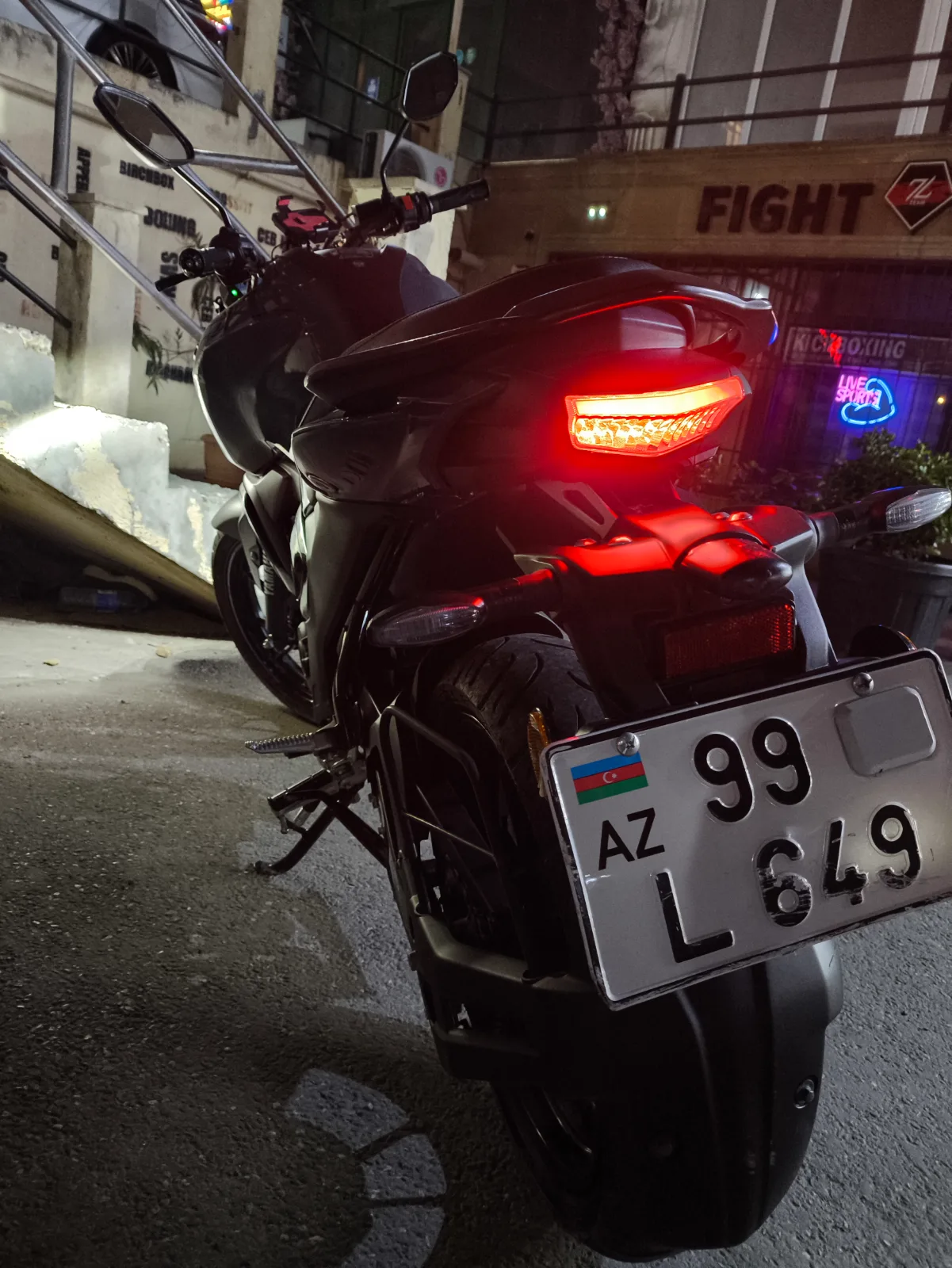Yamaha FZS-Fi — Bakı (3)