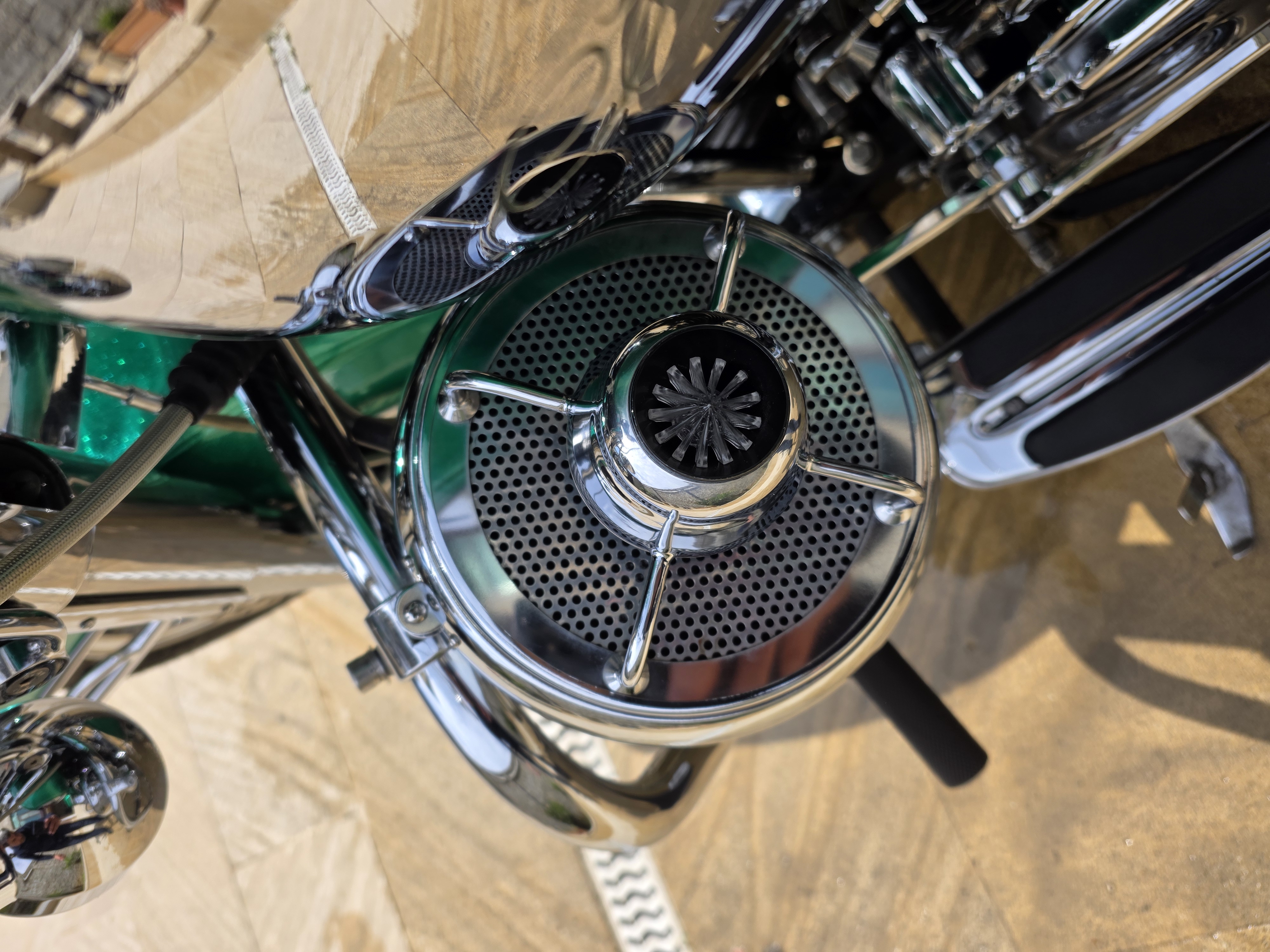Harley Davidson CVO Road King — Bakı (7)