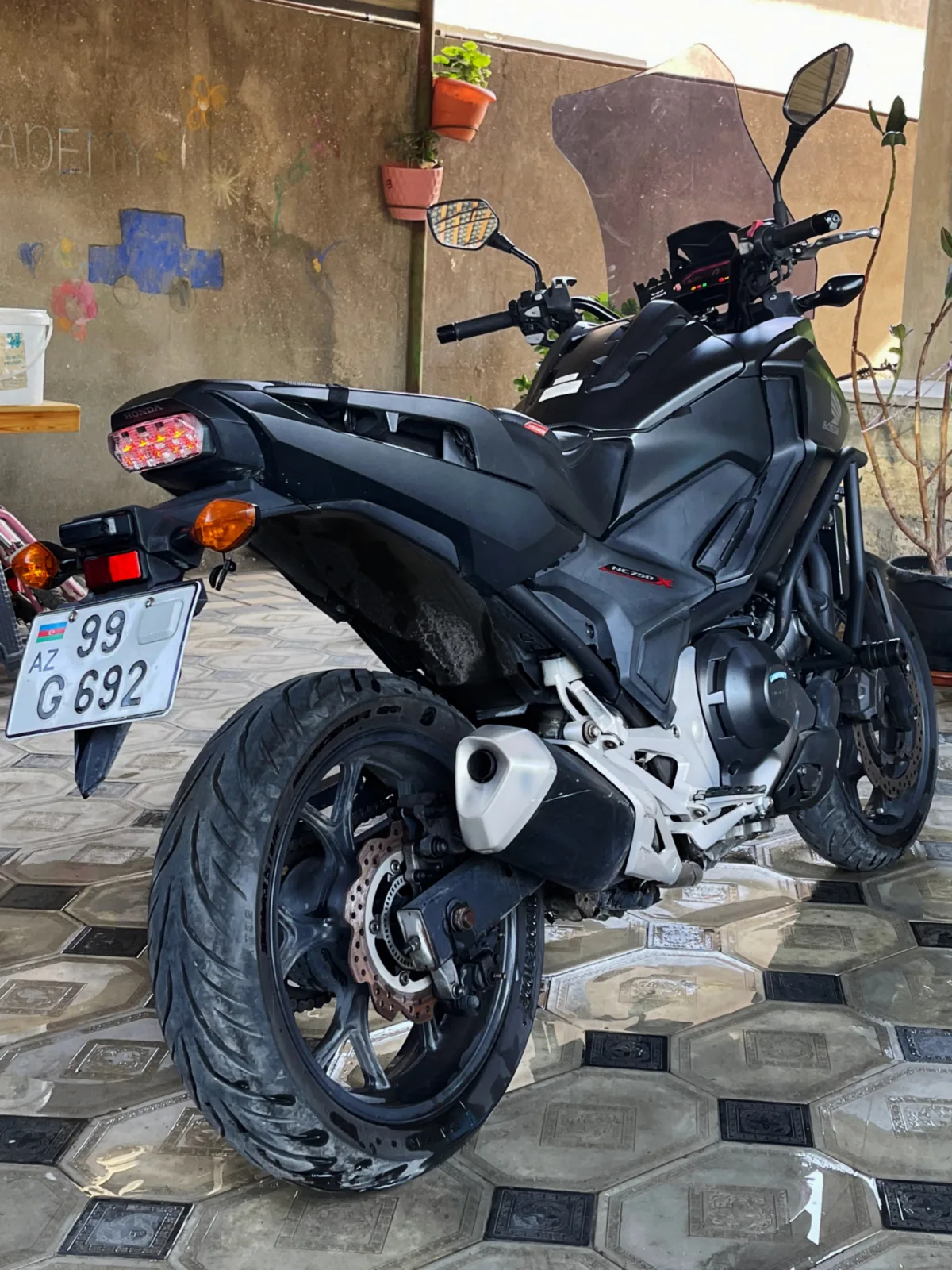 Honda NC750X — Bakı (3)