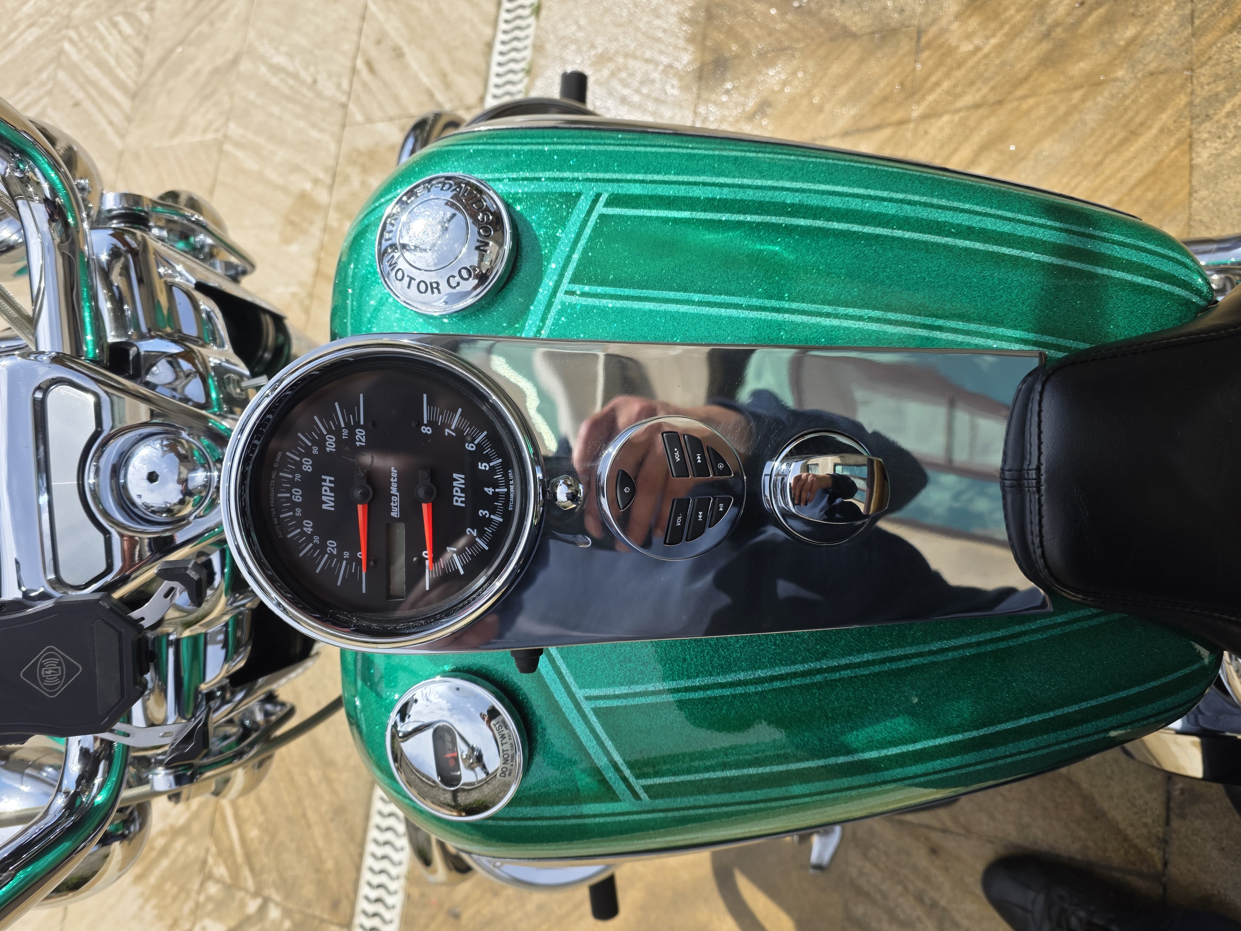 Harley Davidson CVO Road King — Bakı (10)