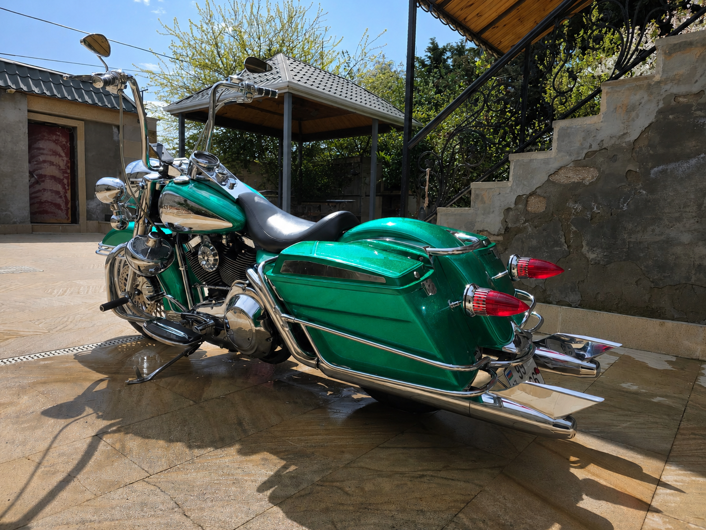 Harley Davidson CVO Road King — Bakı (3)